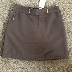Olive green A line skirt
